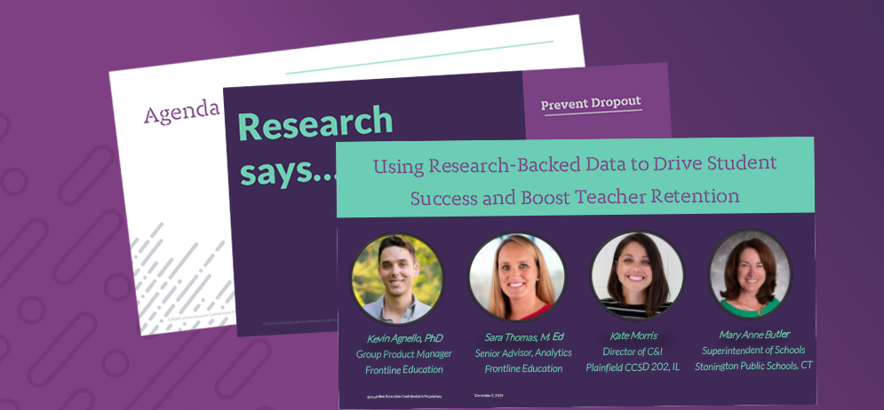 Using Research-Backed Data to Drive Student Success and Boost Teacher Retention 